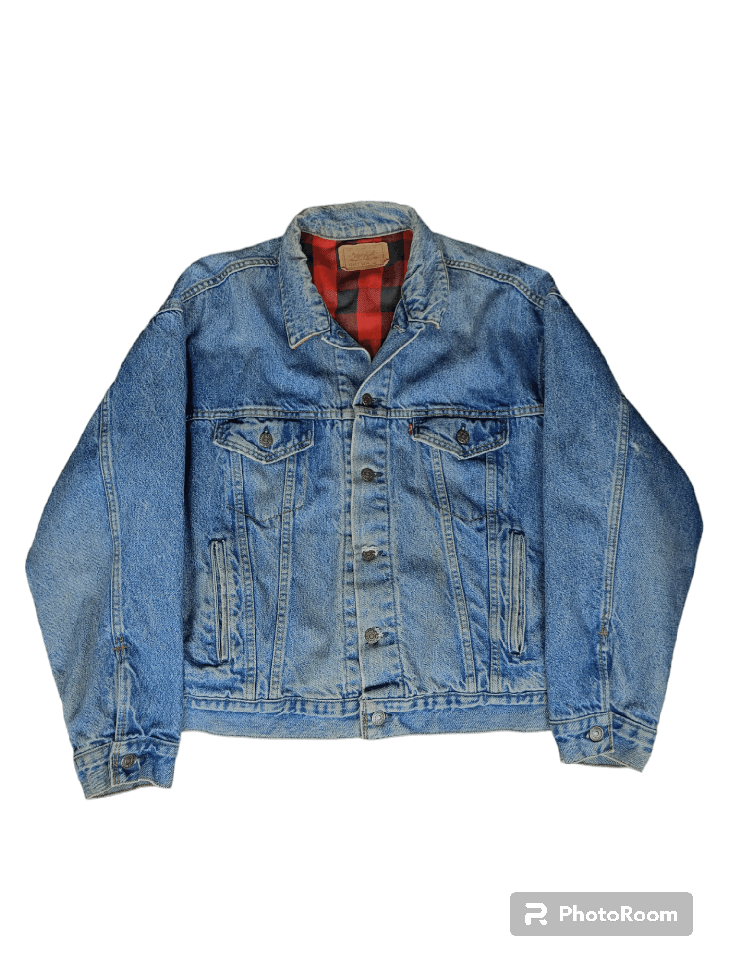 image of Denim Jacket Levis 70417 8414 Vintage Made In Usa XL in Blue Denim, Men's