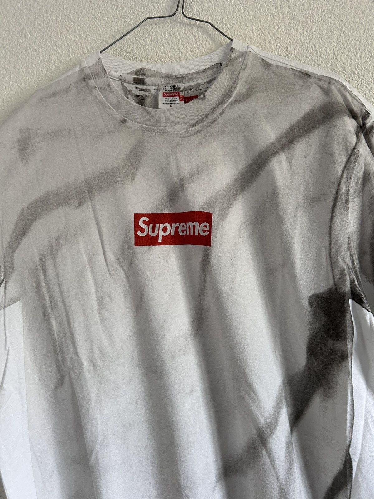 Maison Margiela × Supreme Supreme MM6 box logo tee Size US L / EU 52-54 / 3 - 2 Thumbnail