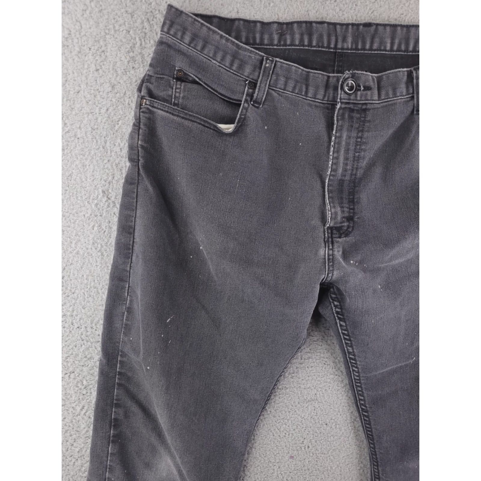 Dickies Dickies Jeans Mens 38x28 Black Straight Fit Regular Size 38 Inseam 28 Color Black Jeans Mens Size US 38 / EU 54 - 5 Thumbnail