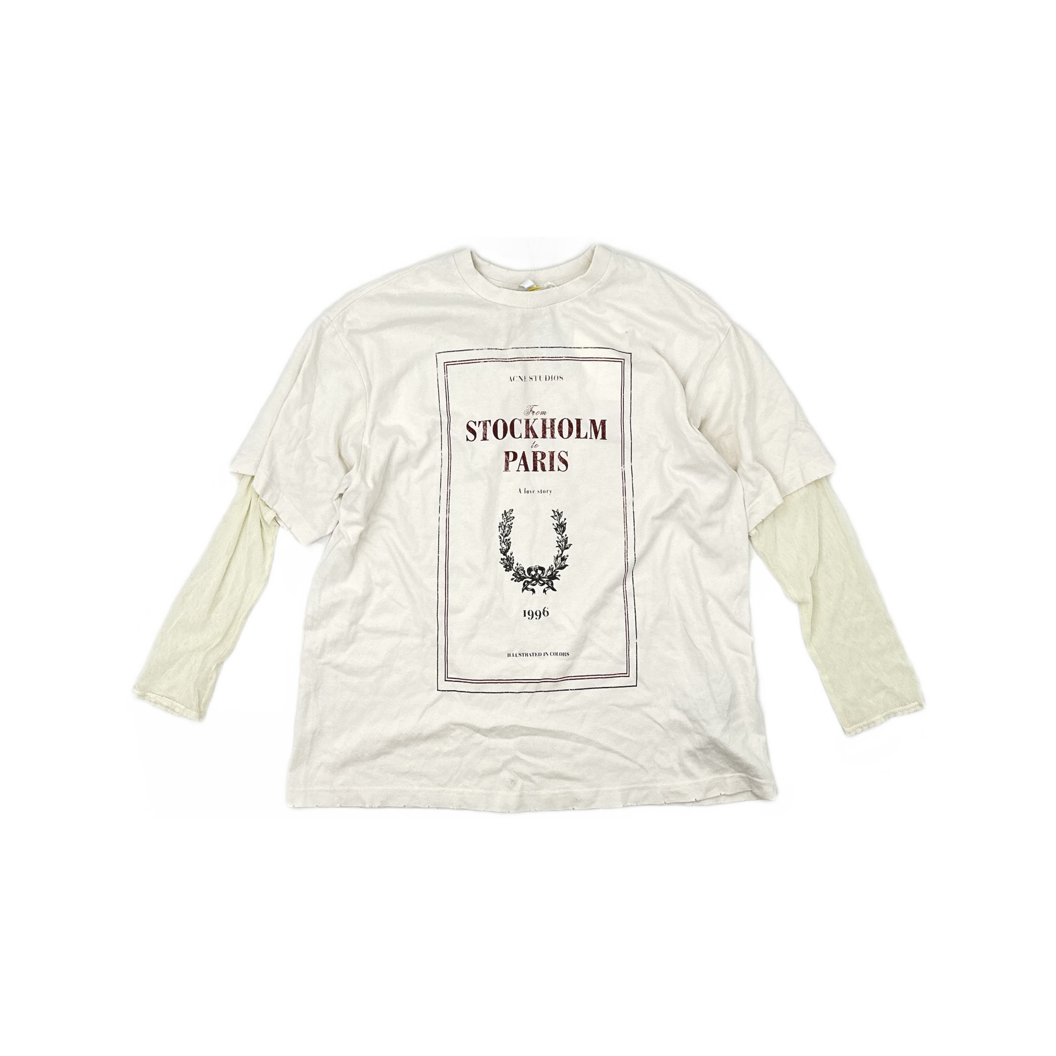 Acne Studios Acne Studios Stockholm Print Long Sleeve T-Shirt S Size S / US 4 / IT 40 - 1 Thumbnail