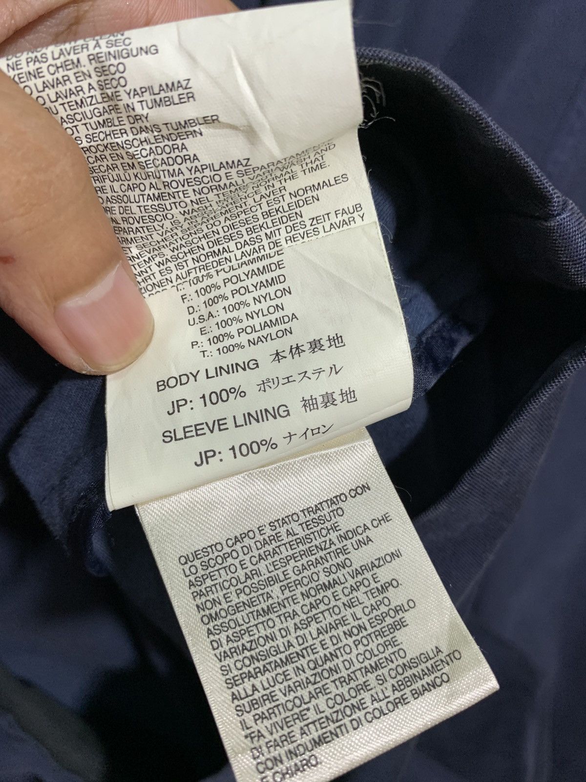 Diesel 🔥DIESEL TRENCH COATS NAVY Size US XS / EU 42 / 0 - 11 Thumbnail