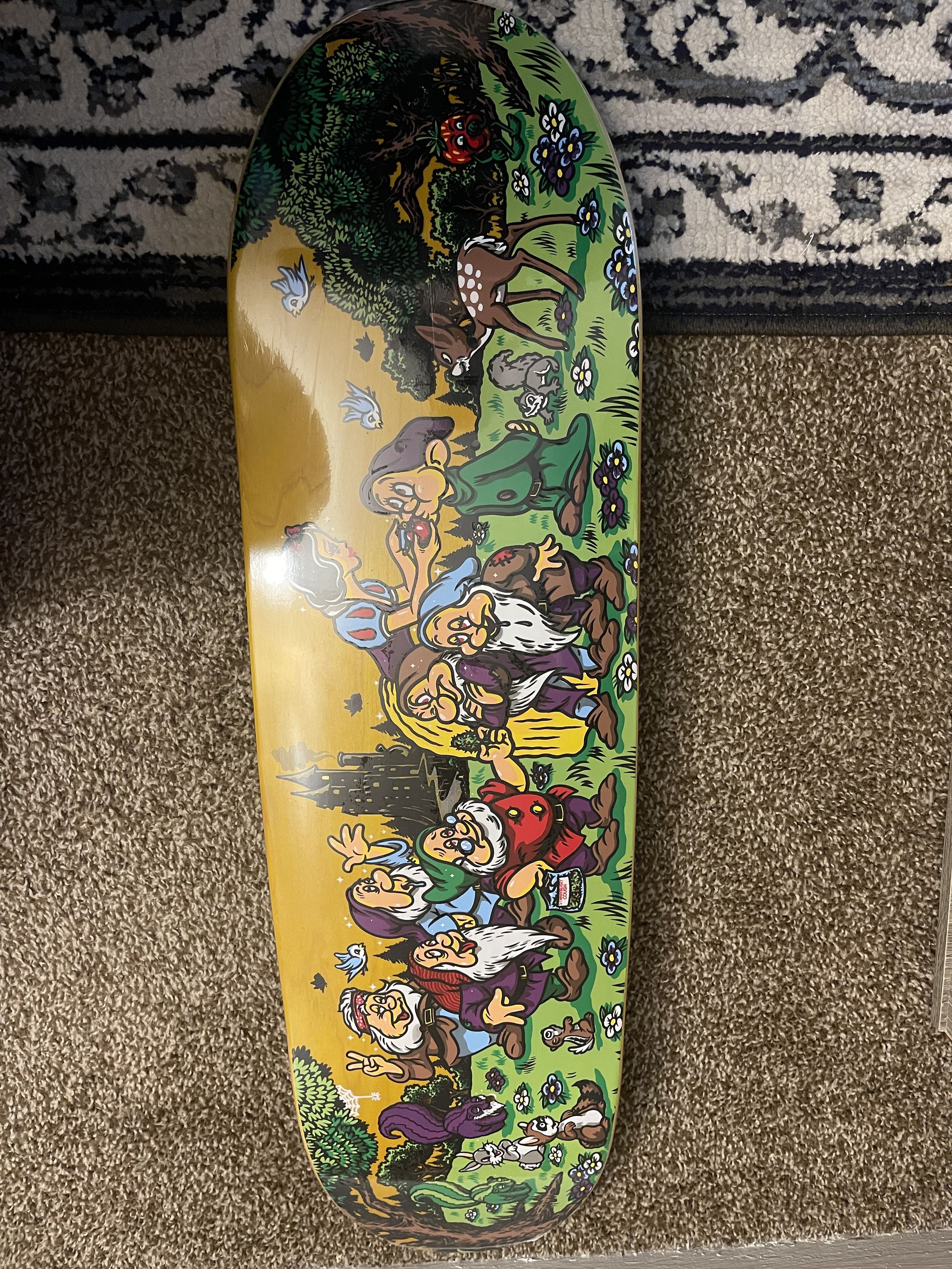 image of Strangelove Skateboards New Strangelove Apple Princess 9.0 Deck - Skateboard, Men's