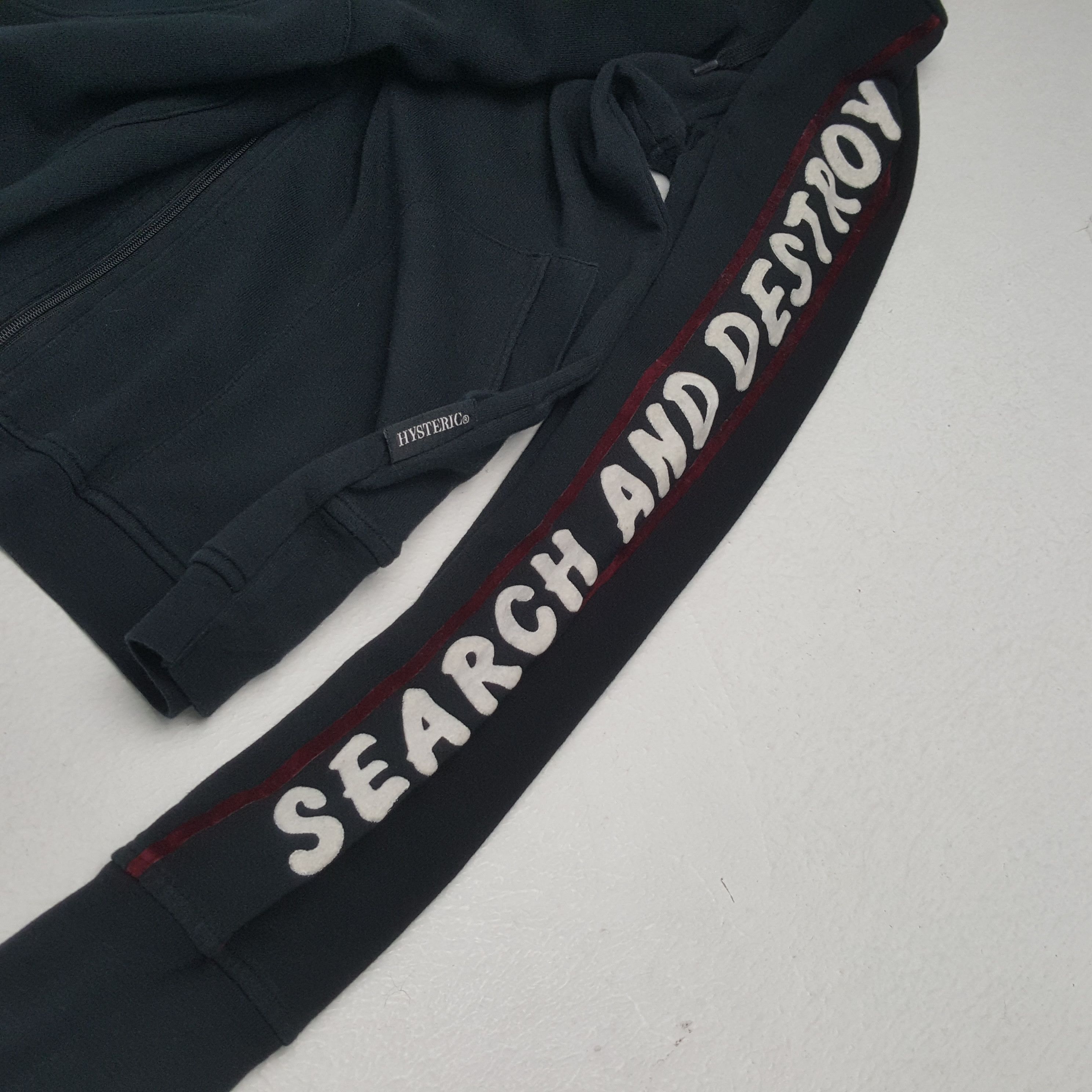 Hysteric Glamour × Japanese Brand × Vintage HYSTERIC GLAMOUR Japanese Brand Custom Art Zipper Hoodies Size XS / US 0-2 / IT 36-38 - 7 Thumbnail