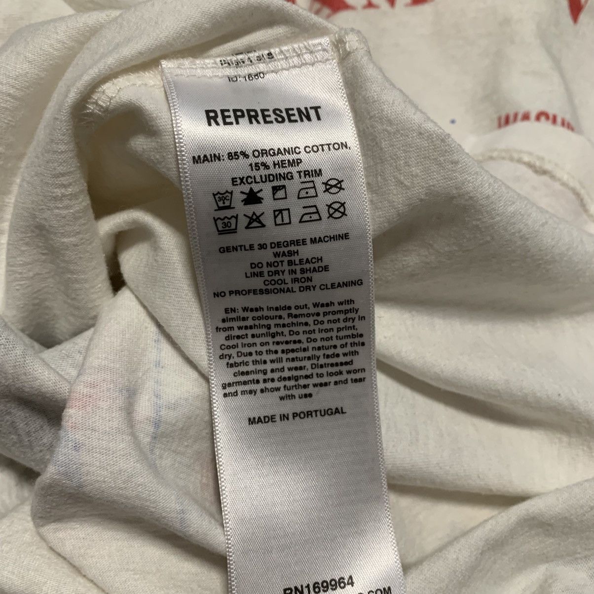 Represent Clo. Represent Large Dream On Tour Washed Ecru White Tee Size US L / EU 52-54 / 3 - 9 Thumbnail