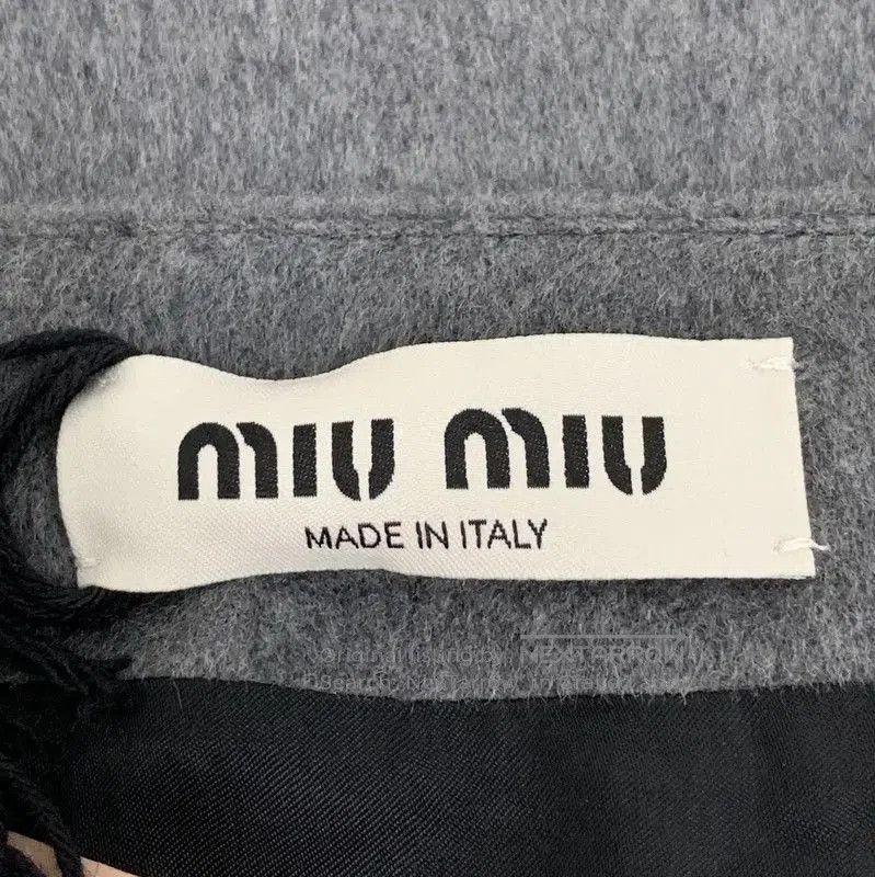 Miu Miu Miu Miu Gray Wool Women's Skirt . Size 23" - 5 Thumbnail