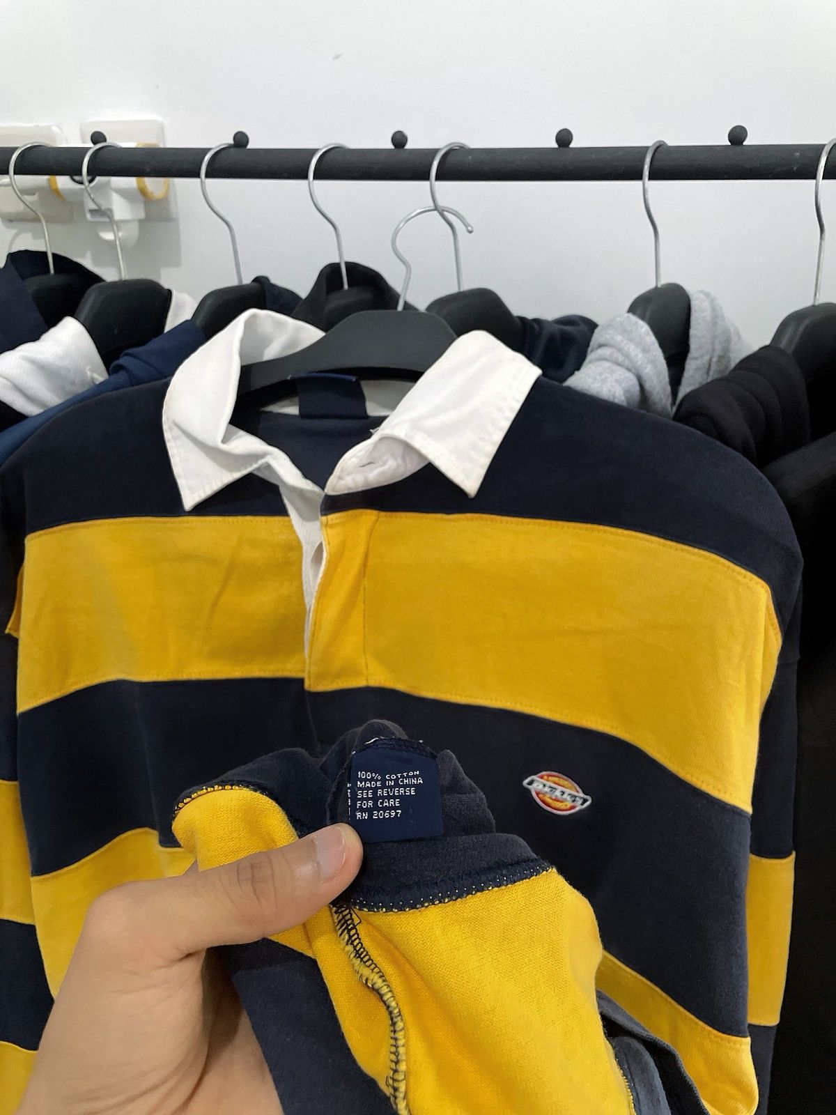 Dickies Vtg Dickies Poloshirt Slevee Size US XL / EU 56 / 4 - 3 Thumbnail