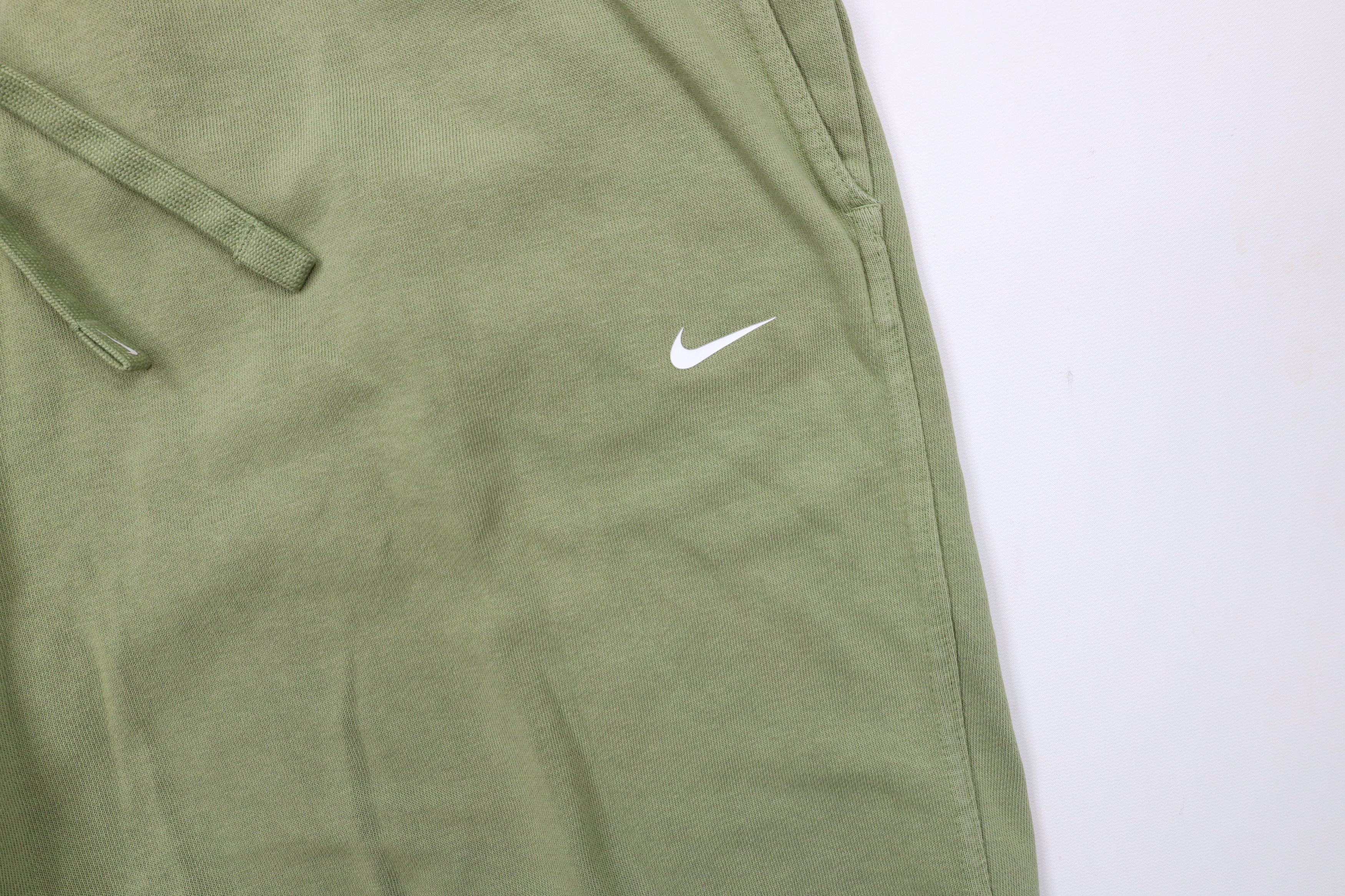 Nike × Vintage Nike Dri-Fit Swoosh Get Fit Cuffed Sweatpants Joggers Green Size 40" / US 18 - 5 Thumbnail