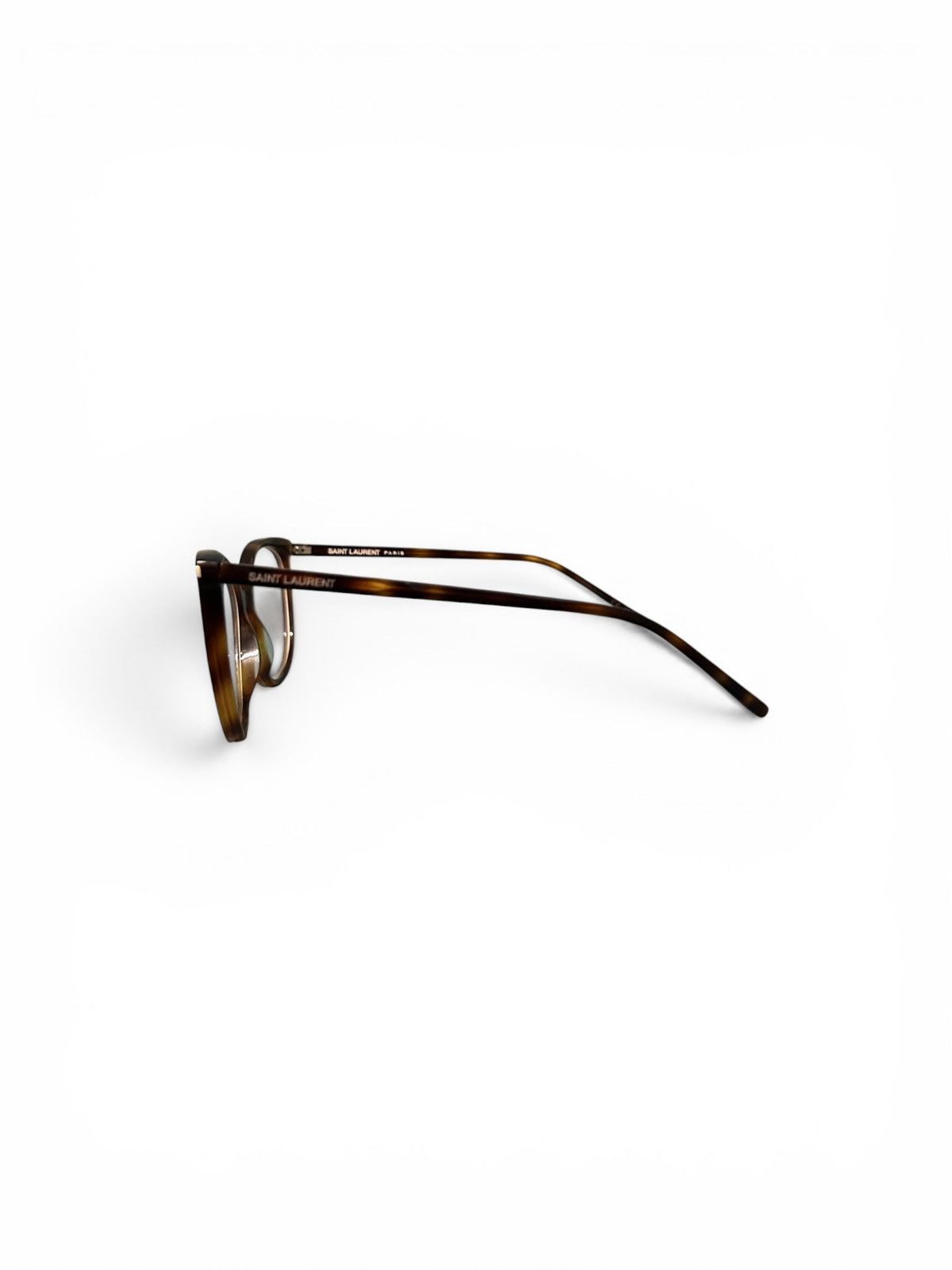 Saint Laurent Paris SL39 Tortoise Shell Optical Frame Size ONE SIZE - 3 Thumbnail