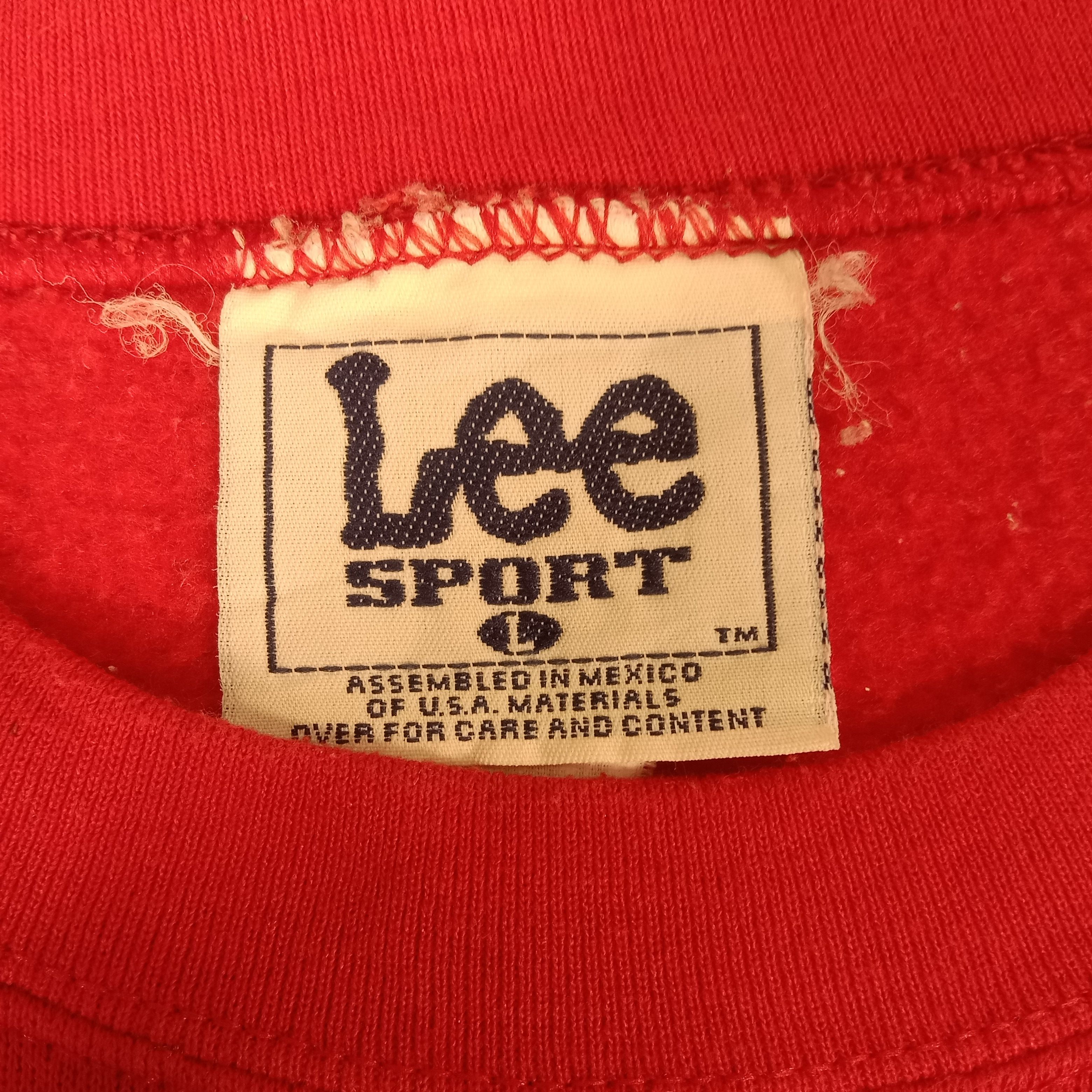 Lee × Vintage Lee X Wisconsin American Sport Style Sweatshirt Size US L / EU 52-54 / 3 - 3 Thumbnail