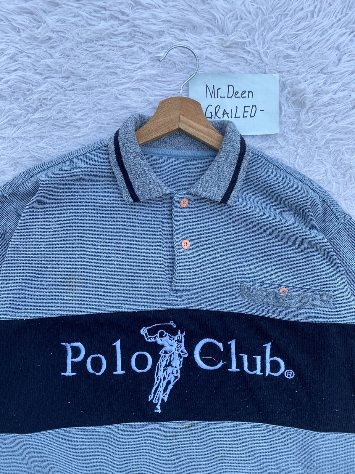 Beverly Hills Polo Club Vintage 90s Polo Club Big Logo Spellout Big Pony Sweater Size US M / EU 48-50 / 2 - 7 Thumbnail