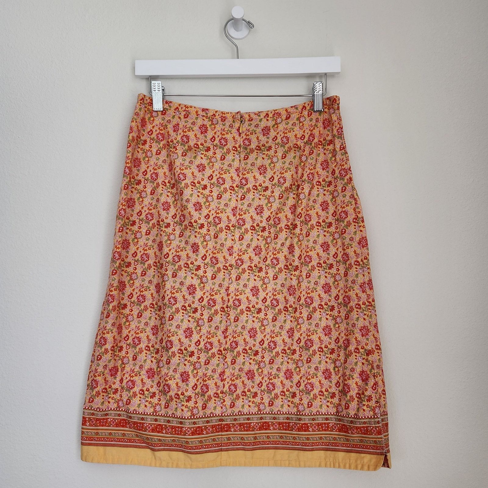 Vintage Vintage Floral Paisley Patterned Midi Pencil Skirt M Size 30" / US 8 / IT 44 - 9 Thumbnail
