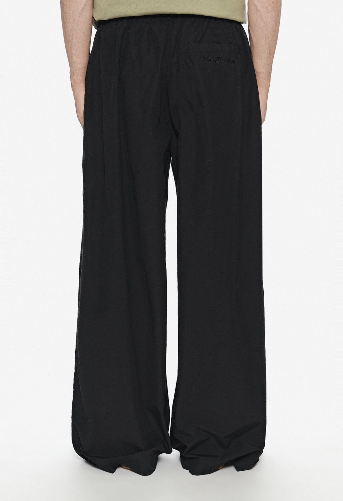 Acne Studios Acne Studios Wide-Leg Cotton & Nylon Pants Size US 34 / EU 50 - 2 Thumbnail