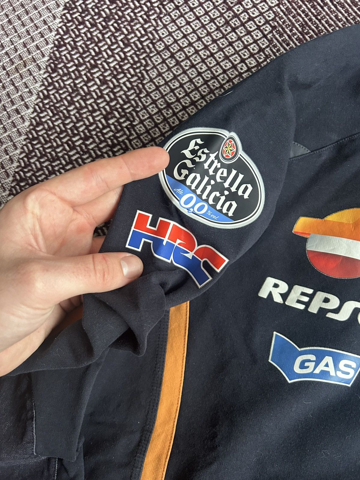 GAS Vintage Honda Racing Sweatshirt Official Licensed Size 3XL Size US XXL / EU 58 / 5 - 5 Thumbnail