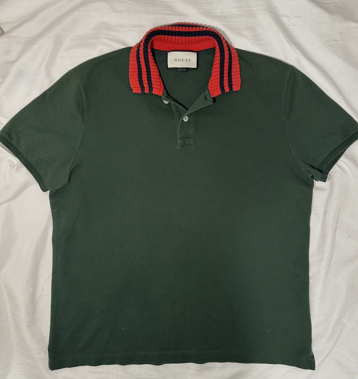 Gucci Gucci Snake Polo T-Shirt Size US XL / EU 56 / 4 - 2 Thumbnail