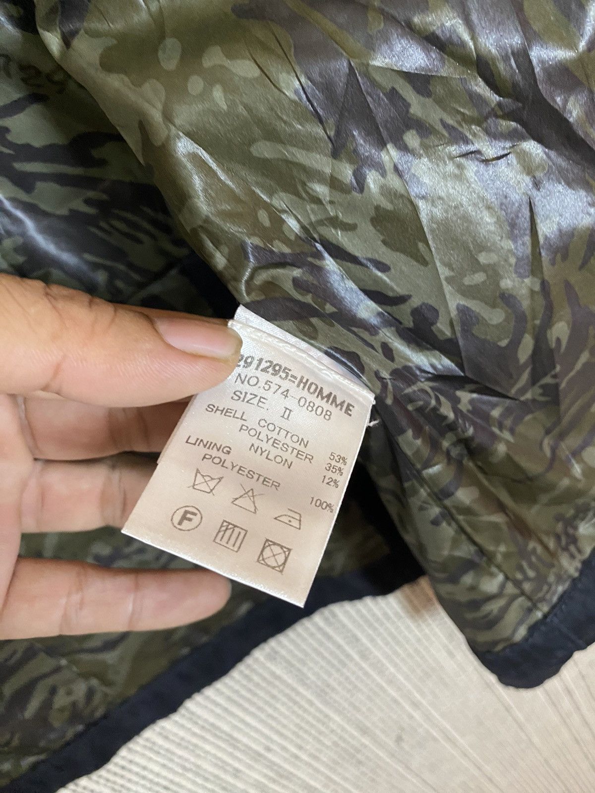 GOSTAR DE FUGA × KMRii × Seditionaries ‼️291295=Homme TACTICAL JACKET NICE PATTERN‼️ Size US M / EU 48-50 / 2 - 9 Thumbnail