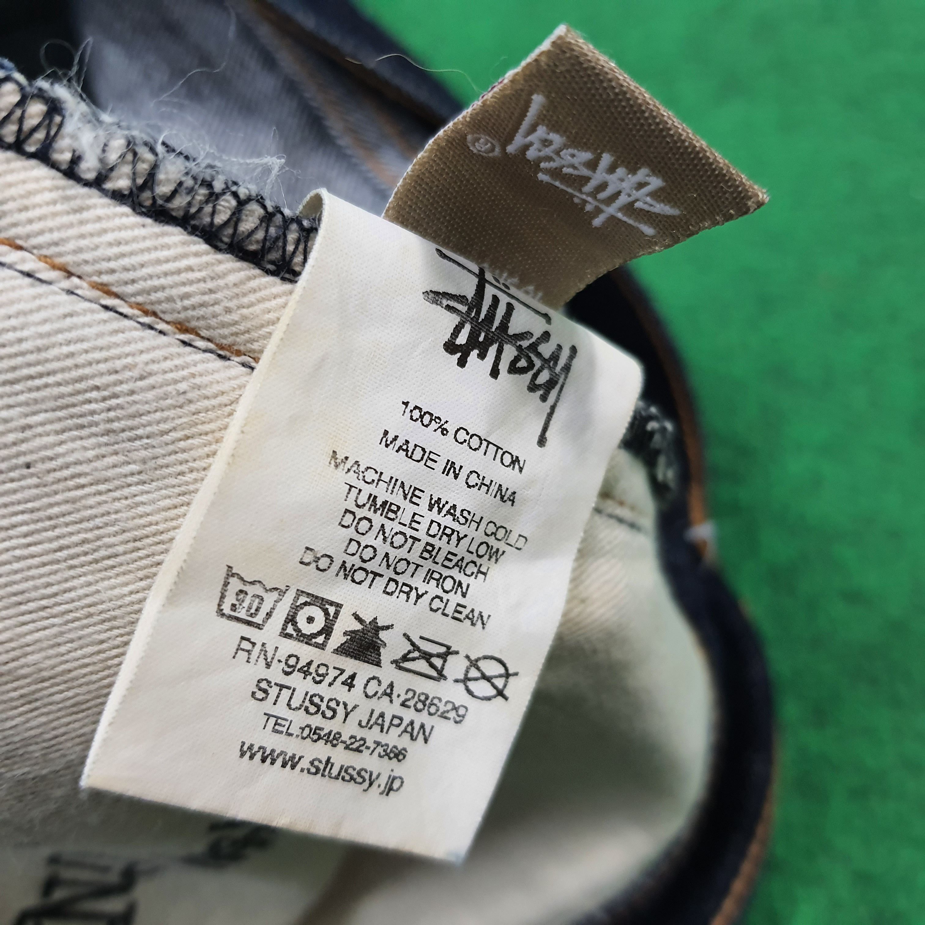 Stussy Vintage Stussy Streetwear Custom Logo Jeans C272N25 Size US 30 / EU 46 - 11 Thumbnail