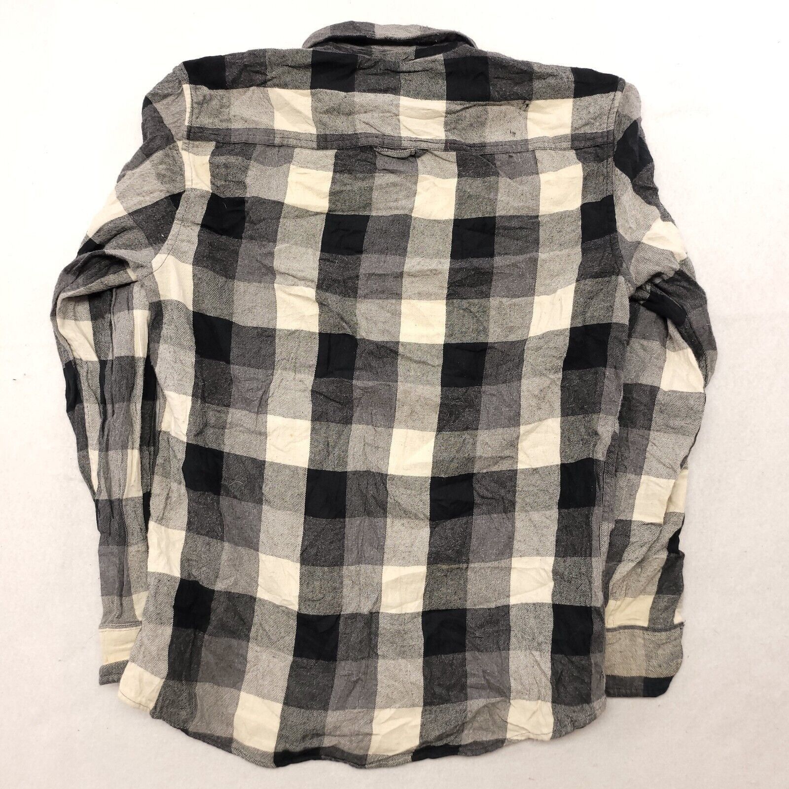 Urban Pipeline Urban Pipeline Gingham Flannel Shirt Mens Size Small S Gray Size US S / EU 44-46 / 1 - 10 Thumbnail