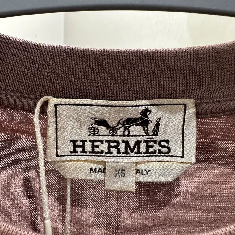 Hermes Hermes Pattern Printed Round Neck Short Sleeve Size XS / US 0-2 / IT 36-38 - 3 Thumbnail