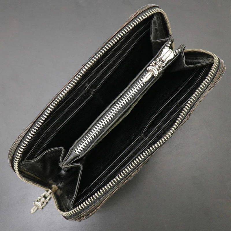 Chrome Hearts Chrome Hearts Quilted Cemetery Clutch Size ONE SIZE - 5 Thumbnail