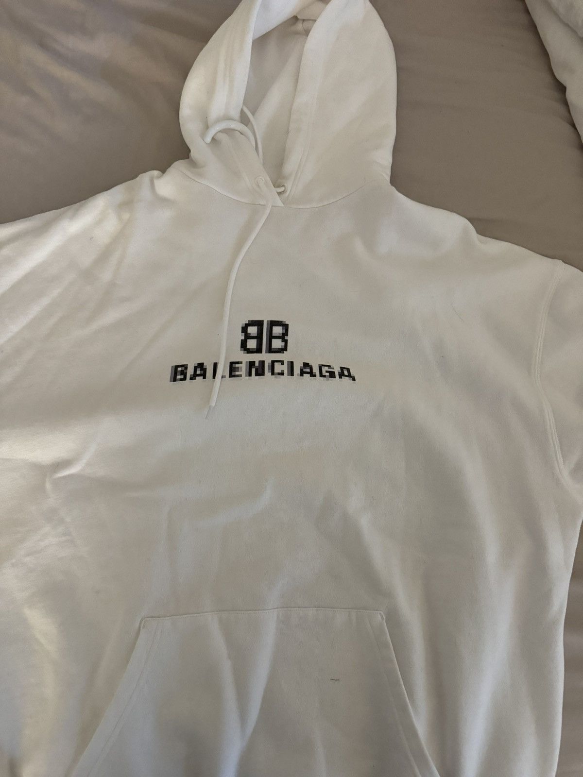Balenciaga Balenciaga BB Pixel Medium Fit Hoodie | Grailed
