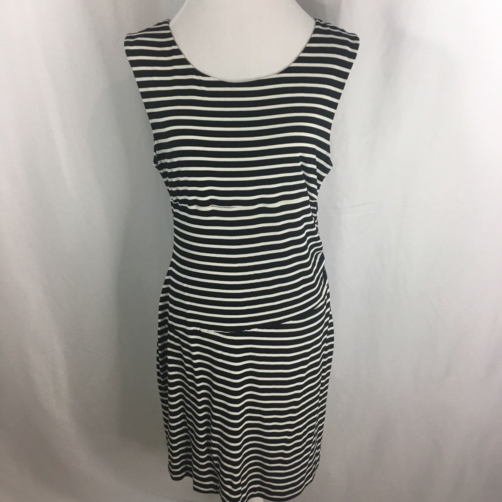 Vince Camuto Vince Camuto Women's Striped Dress Size Large Size L / US 10 / IT 46 - 6 Thumbnail