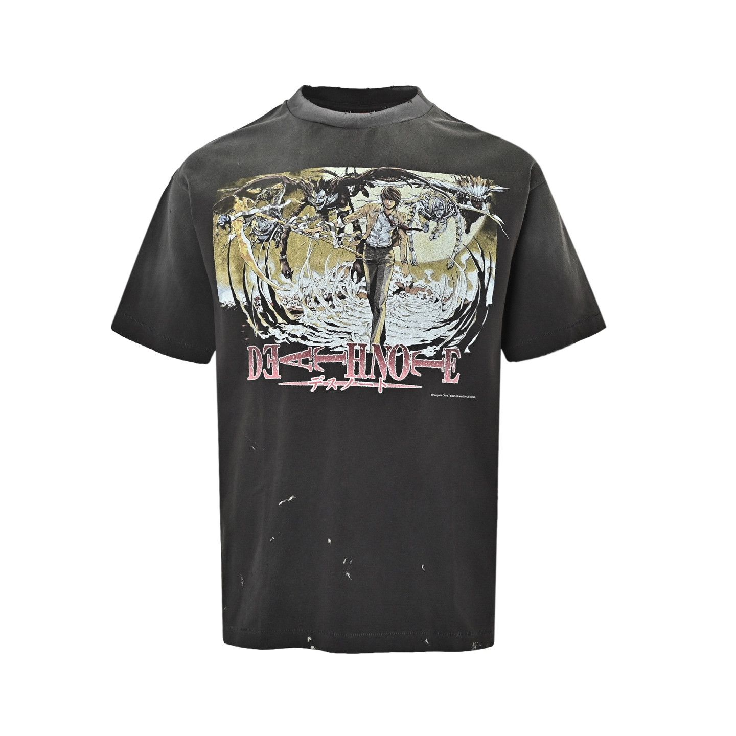 Saint Michael SAINT MICHAEL Death Statue Printed Short Sleeve VINTAGE STY Size US M / EU 48-50 / 2 - 1 Thumbnail