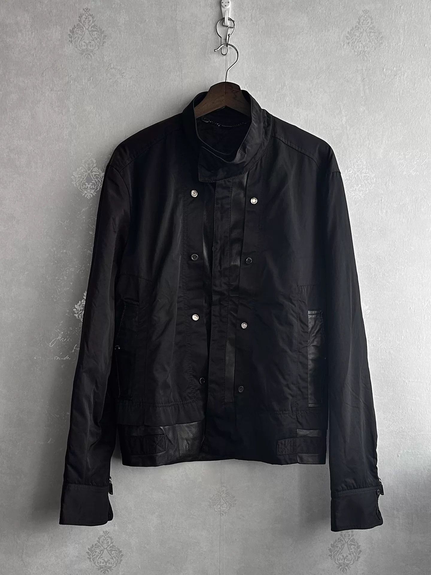 Dirk Bikkembergs Dirk bikkembergs wired leather jacket | Grailed