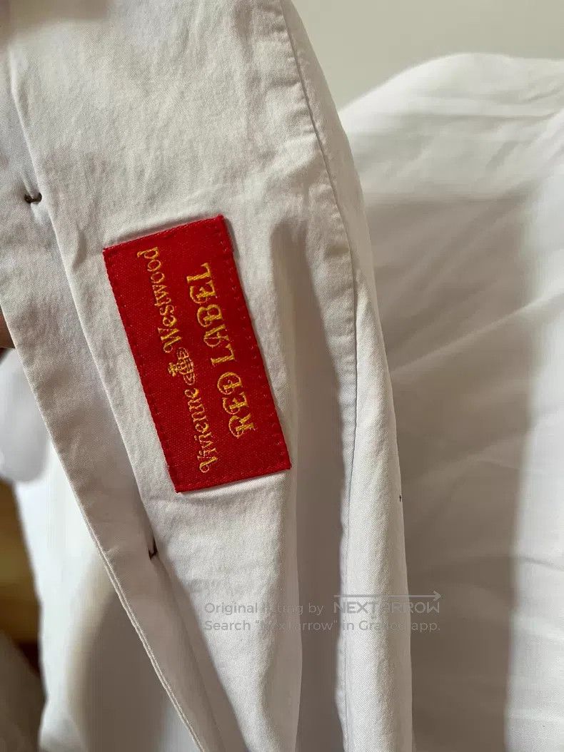 Vivienne Westwood Vivienne Westwood Bow White Shirt Size L / US 10 / IT 46 - 6 Thumbnail