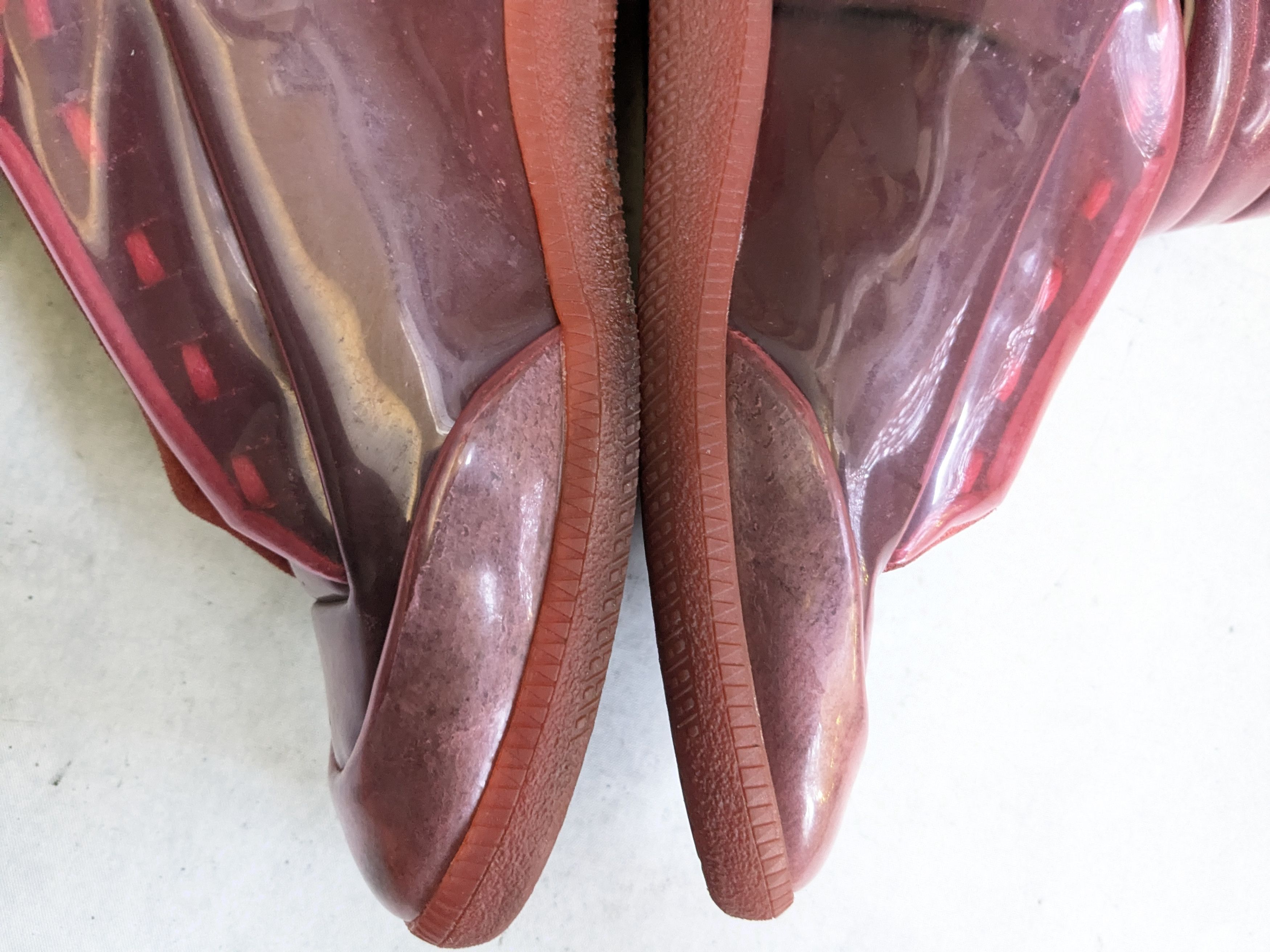 Maison Margiela Maison Margiela Future Sneakers Red PVC 9 42 High Tops Size US 9 / EU 42 - 16 Thumbnail