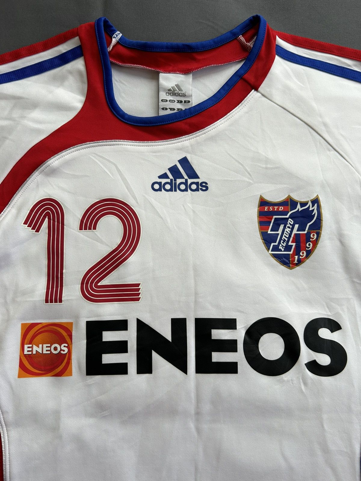 Adidas Adidas FC Tokyo 2006/07 away jersey #12 Size US S / EU 44-46 / 1 - 3 Thumbnail