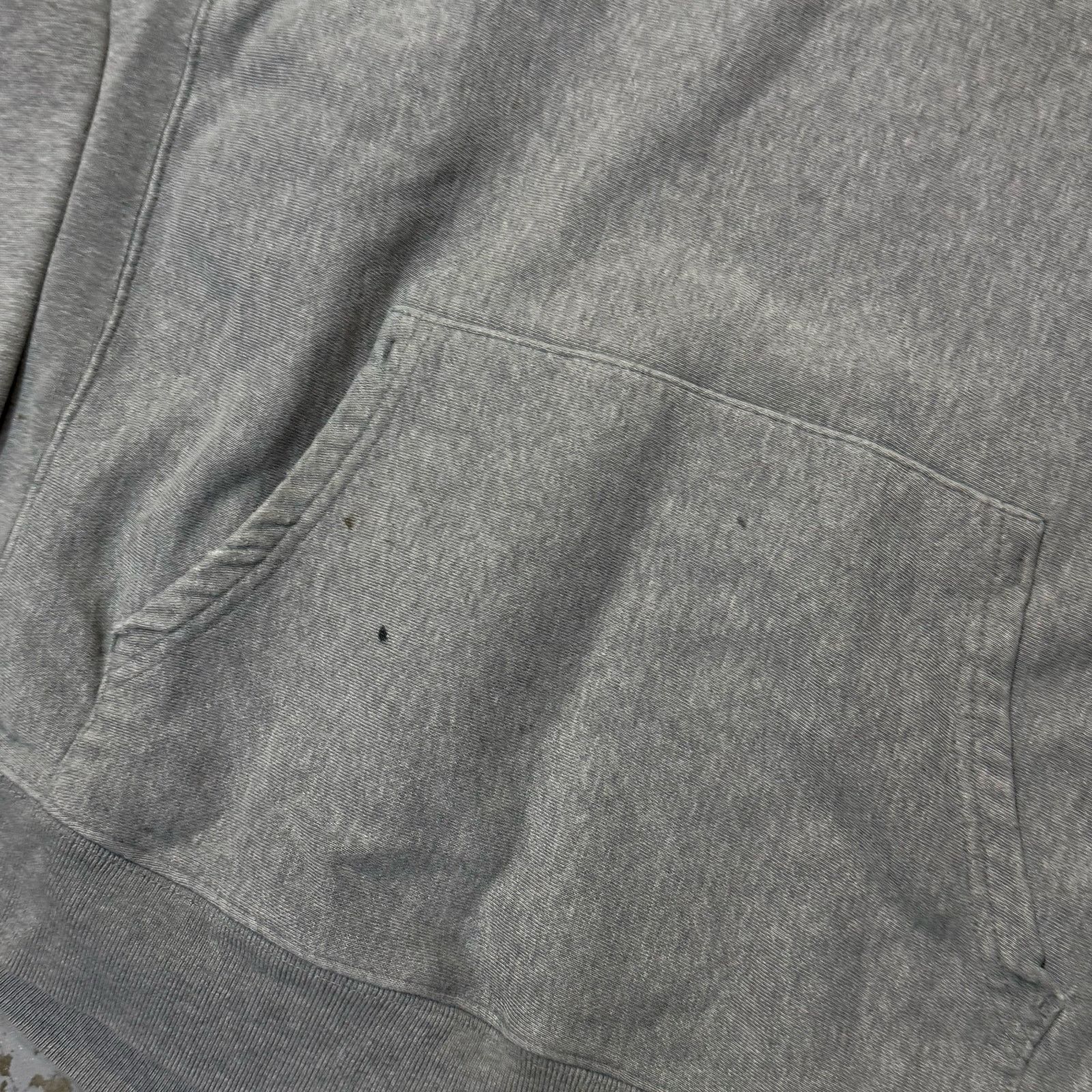 Gap Vintage GAP Gray Reverse Weave Style Hoodie L Size US L / EU 52-54 / 3 - 5 Thumbnail