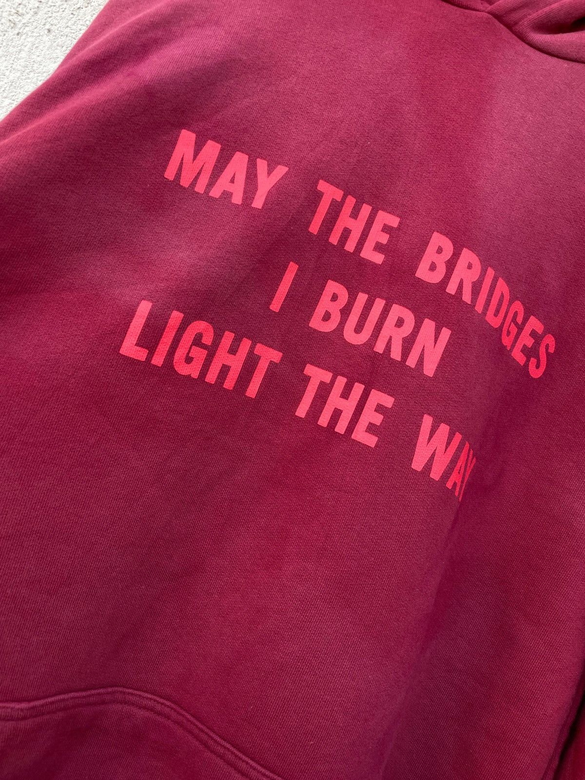 Vetements Vetements ‘May the bridges i burn’..Hoodie Size US S / EU 44-46 / 1 - 2 Thumbnail