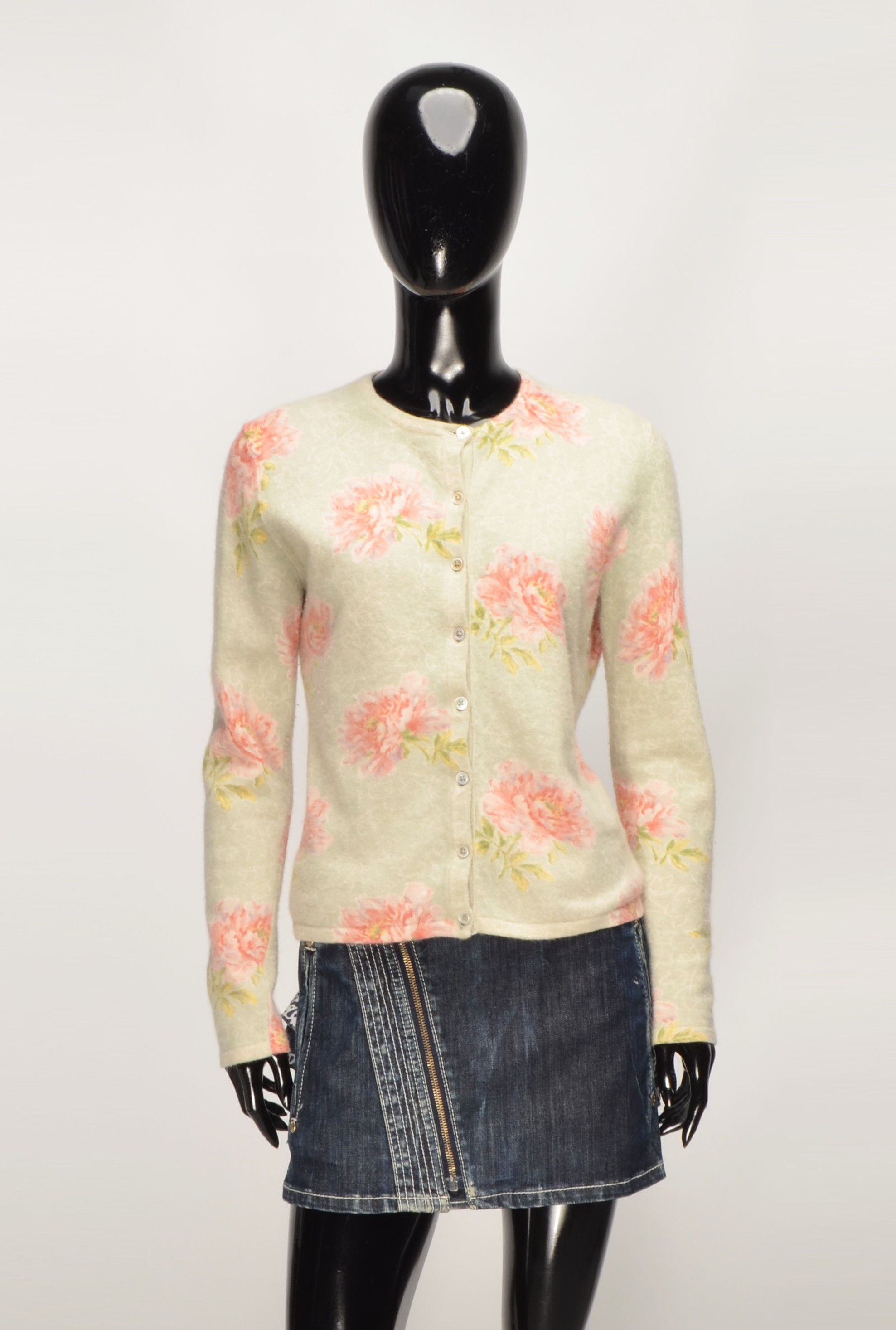 Boden Vintage Boden Wool Angora Blend Y2K Cottagecore Cardigan Size M / US 6-8 / IT 42-44 - 7 Thumbnail