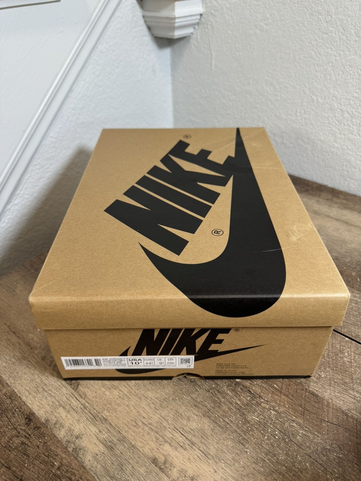 Jordan Brand Air Jordan 1 Zoom Comfort High Pumpkin Spice Size 10.5 Mens Size US 10.5 / EU 43-44 - 8 Thumbnail