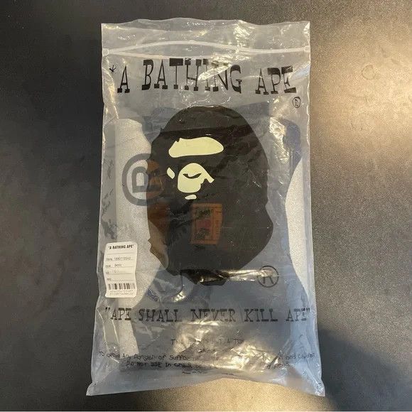 Bape Bape A Bathing Ape Big Ape Head Glitter Tee Black L Size US L / EU 52-54 / 3 - 9 Thumbnail