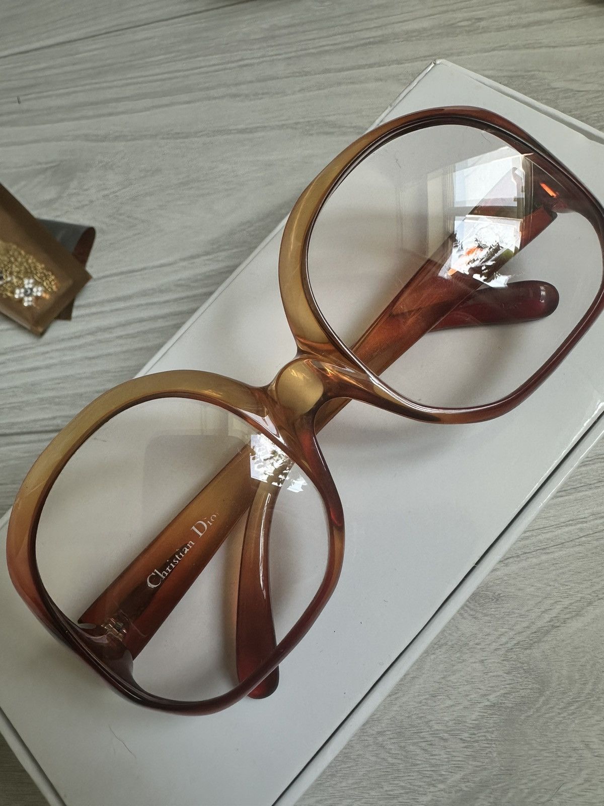Christian Dior Vintage 2051 Sunglasses Eyeglasses Frame 70’s
