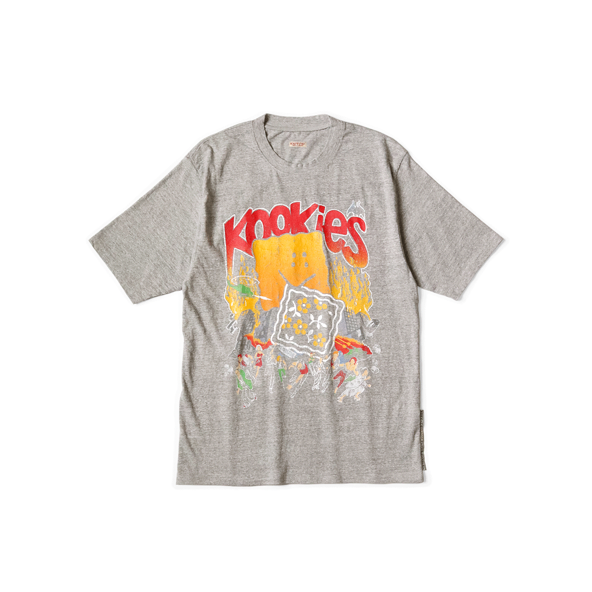 Kapital Kapital TOP Jersey Crew T-shirt (BUSTER PECKISH BOWY pt) Size US L / EU 52-54 / 3 - 2 Thumbnail