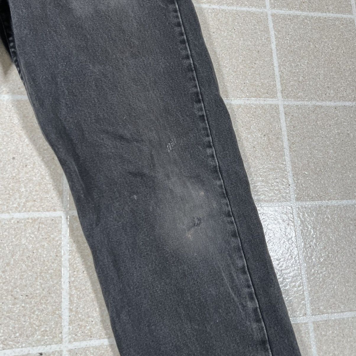 Levi's Vintage Levi’s 550 30x32 Black Orange Tab Jeans MADE IN USA Size US 30 / EU 46 - 11 Thumbnail