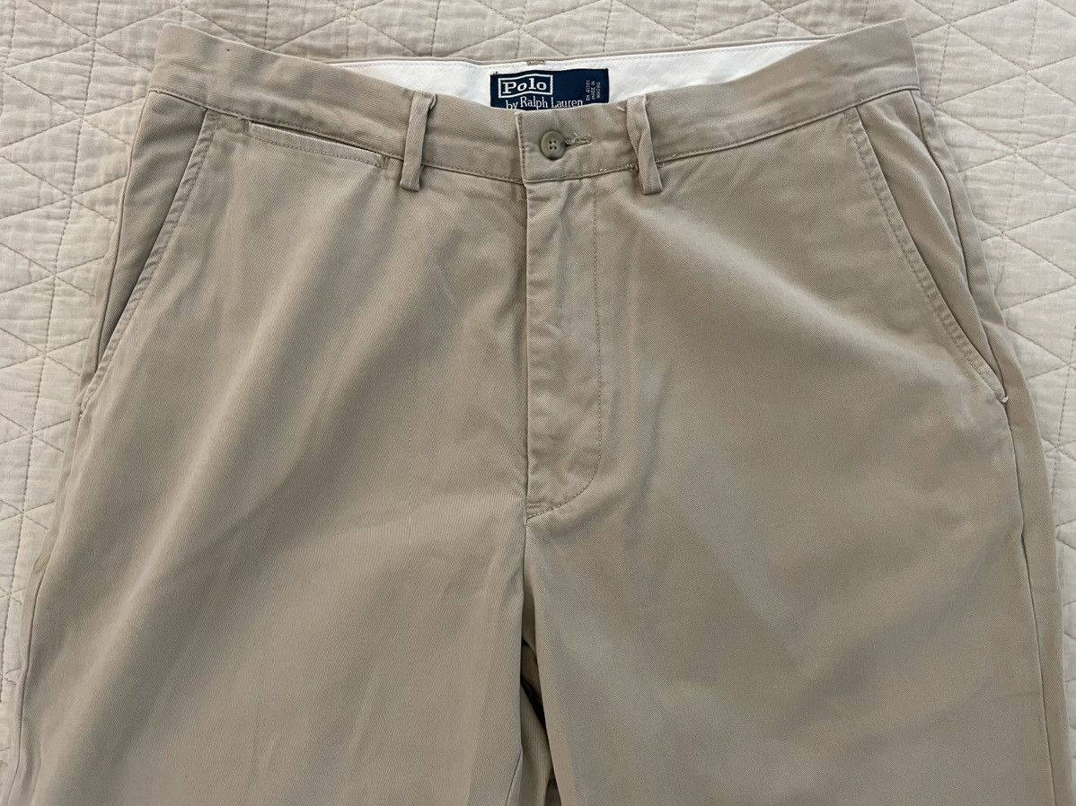 Polo Ralph Lauren × Vintage Vintage Substantial Weight Khakis Size US 33 - 3 Thumbnail