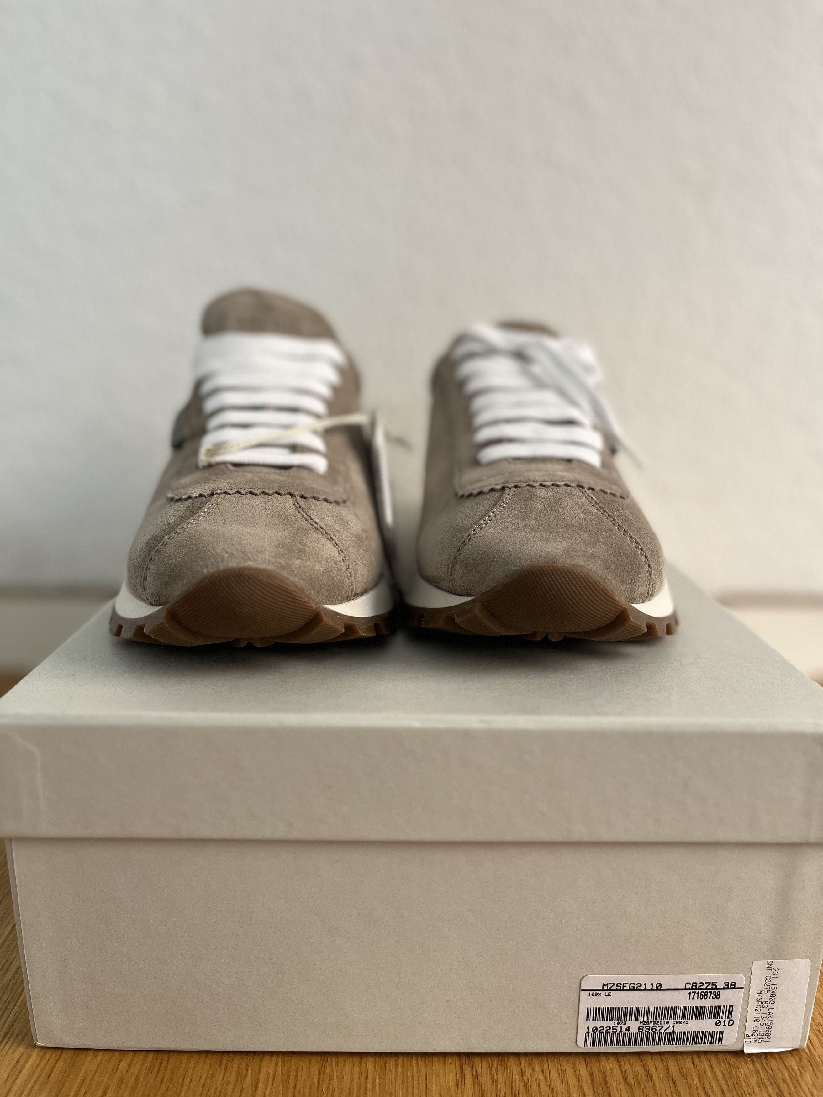 Brunello Cucinelli Brunello Cucinelli Sneaker in Suede Leather Size US 8 / IT 38 - 2 Thumbnail