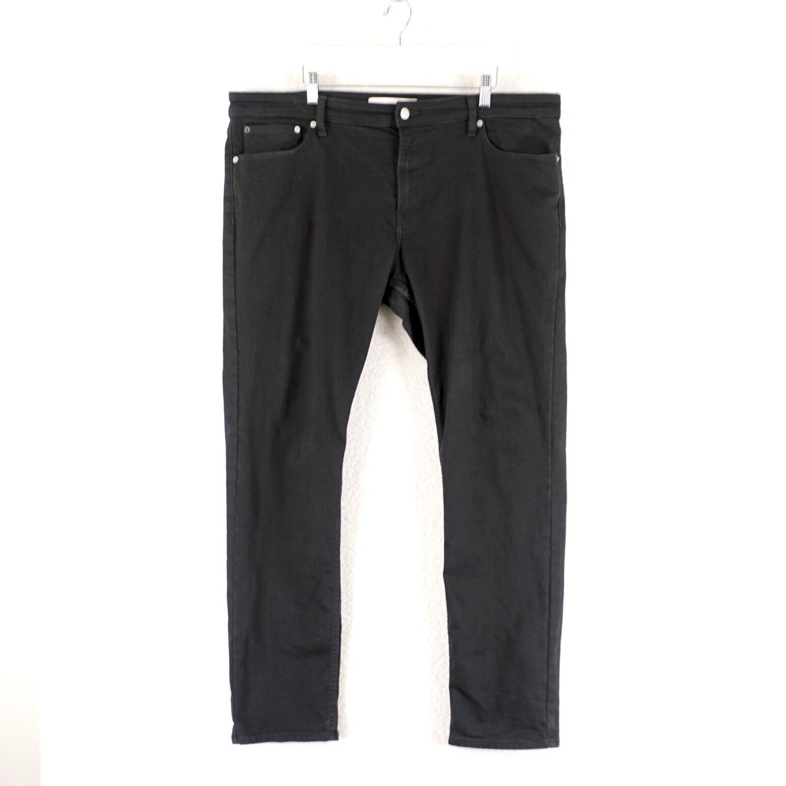 Calvin Klein Calvin Klein Black Denim Jeans Slim Fit Mid Rise 41/31 Tagge Size US 40 / EU 56 - 1 Thumbnail