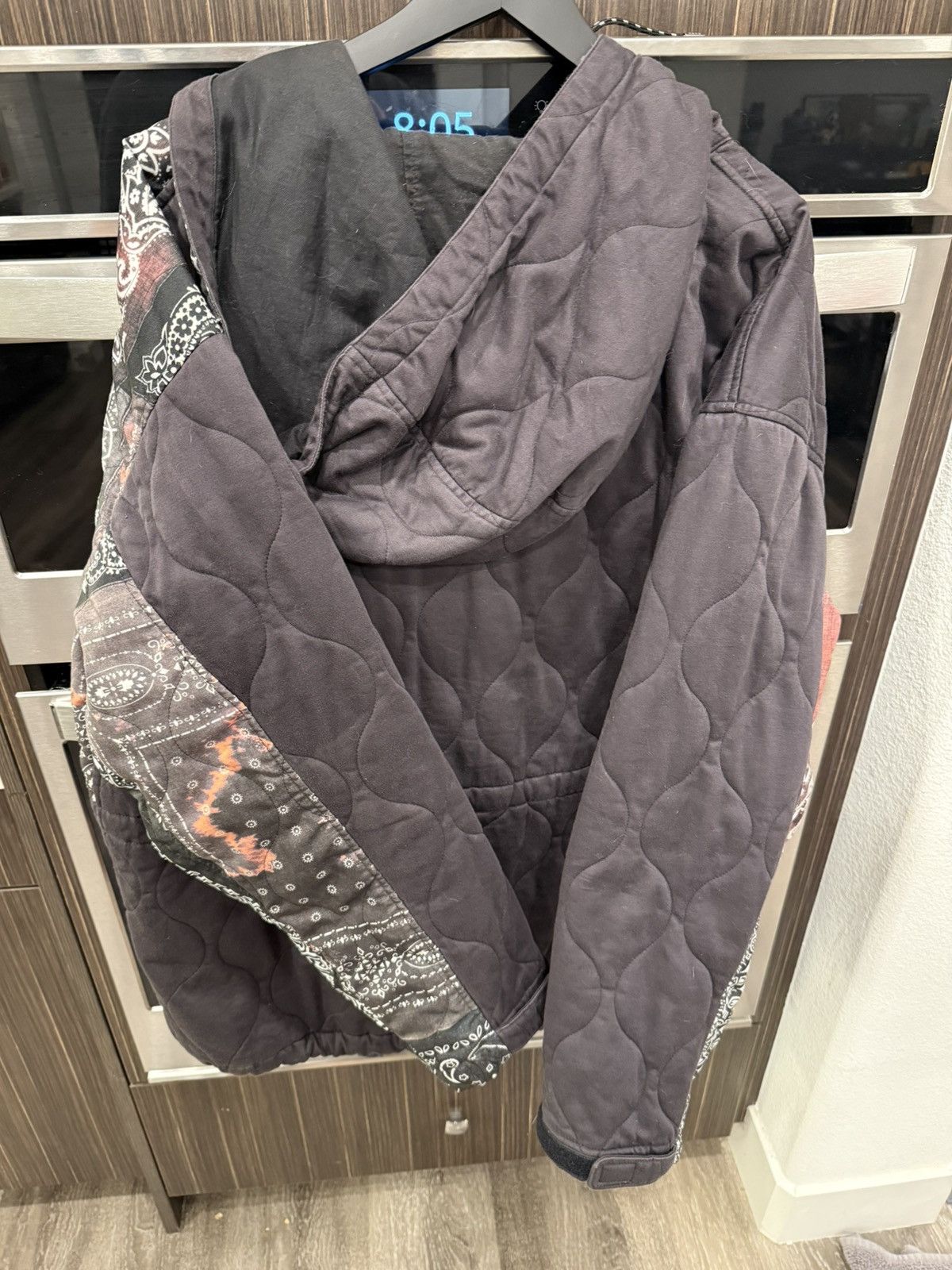 Neighborhood Neighborhood SMOCK . MOD / CE-JKT sulfur bandana quilted Size US XL / EU 56 / 4 - 5 Thumbnail