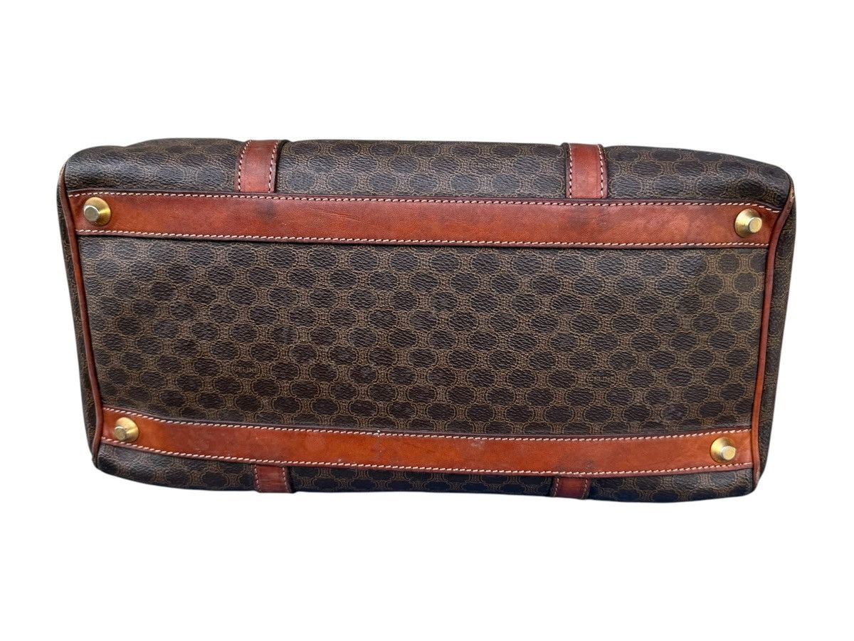 Celine Vintage 90s Celine Macadam Boston Bag Size ONE SIZE - 9 Thumbnail