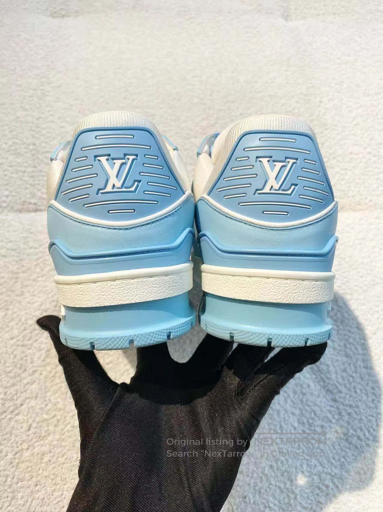 Louis Vuitton Louis Vuitton Size 2.5 Sky blue board shoes| Size US 6 / IT 36 - 6 Thumbnail