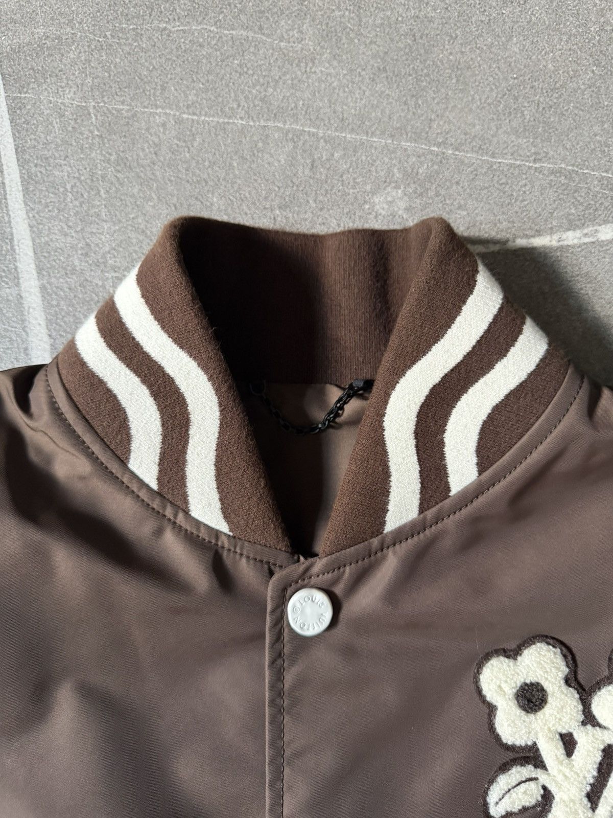 Louis Vuitton × Tyler The Creator Louis Vuitton Tyler The Creator Logo Embroidered Bomber Size US S / EU 44-46 / 1 - 8 Thumbnail