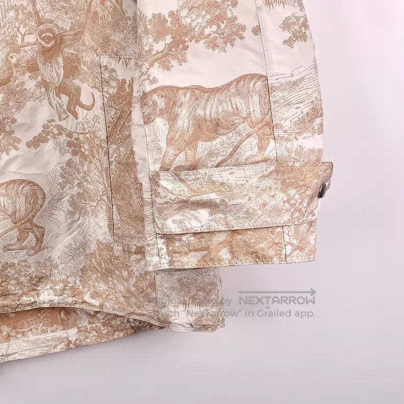 Dior Dior Color-matched animal jungle print full-print hooded d Size XS / US 0-2 / IT 36-38 - 5 Thumbnail