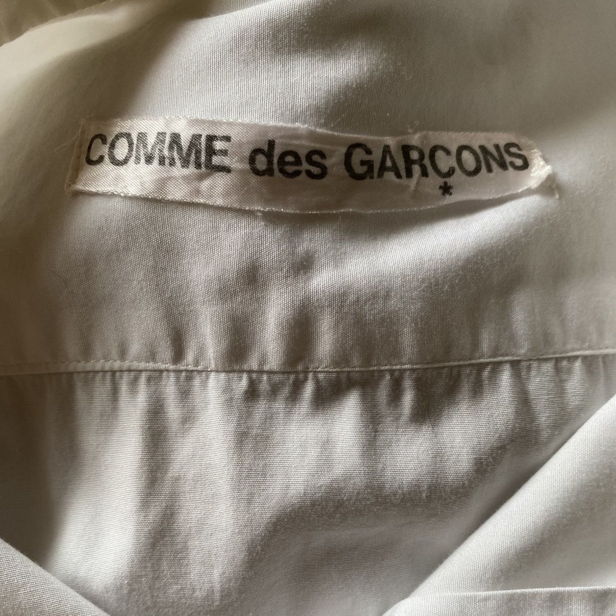 Comme des Garcons Vintage 90’s Ruffle Sleeve Shirt Size M / US 6-8 / IT 42-44 - 7 Thumbnail