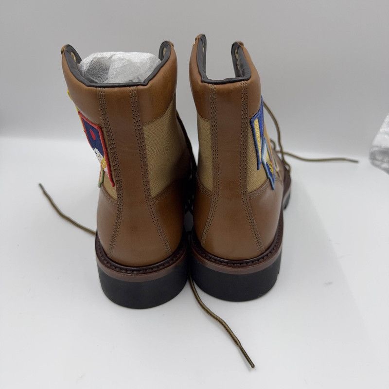 Louis Vuitton Louis Vuitton Brown Leather Martin Boots 0079 Size US 8.5 / EU 41-42 - 3 Thumbnail
