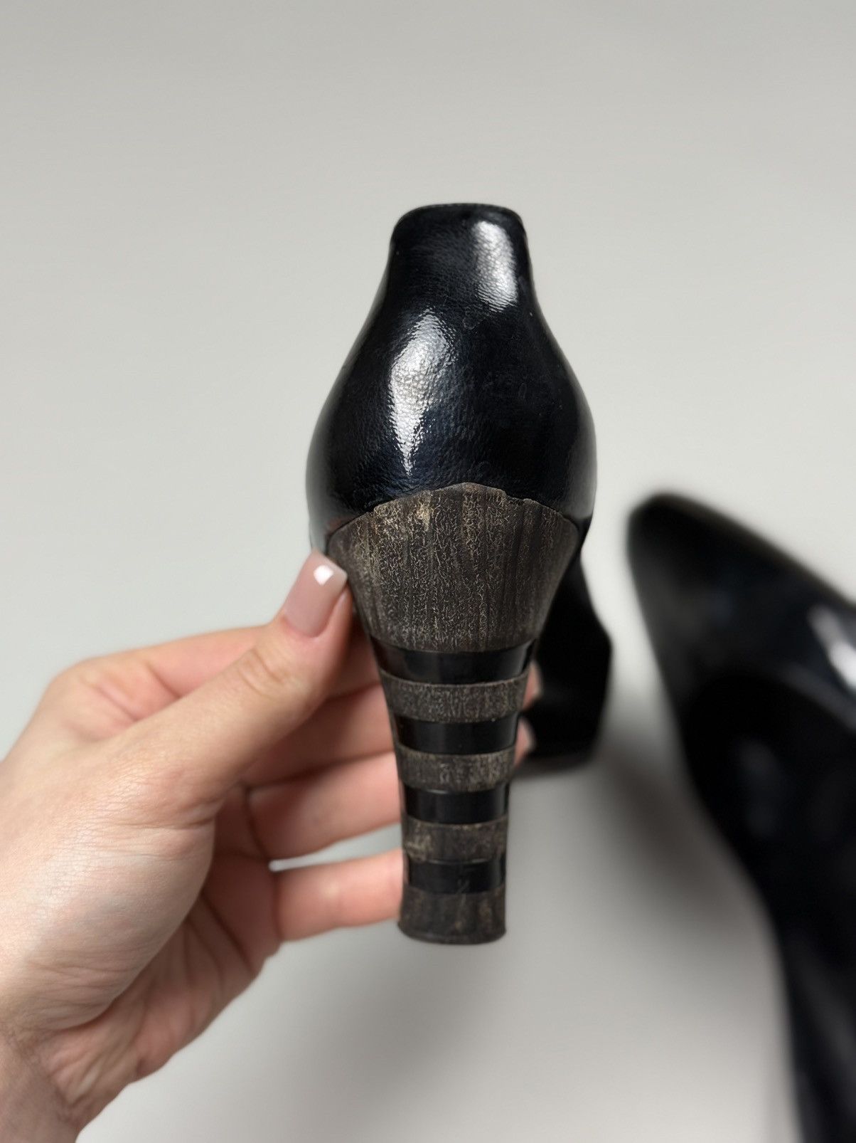 Salvatore Ferragamo Salvatore Ferragamo Ladies Leather Heels Size US 10 / EU 40 Size US 10 / IT 40 - 17 Thumbnail