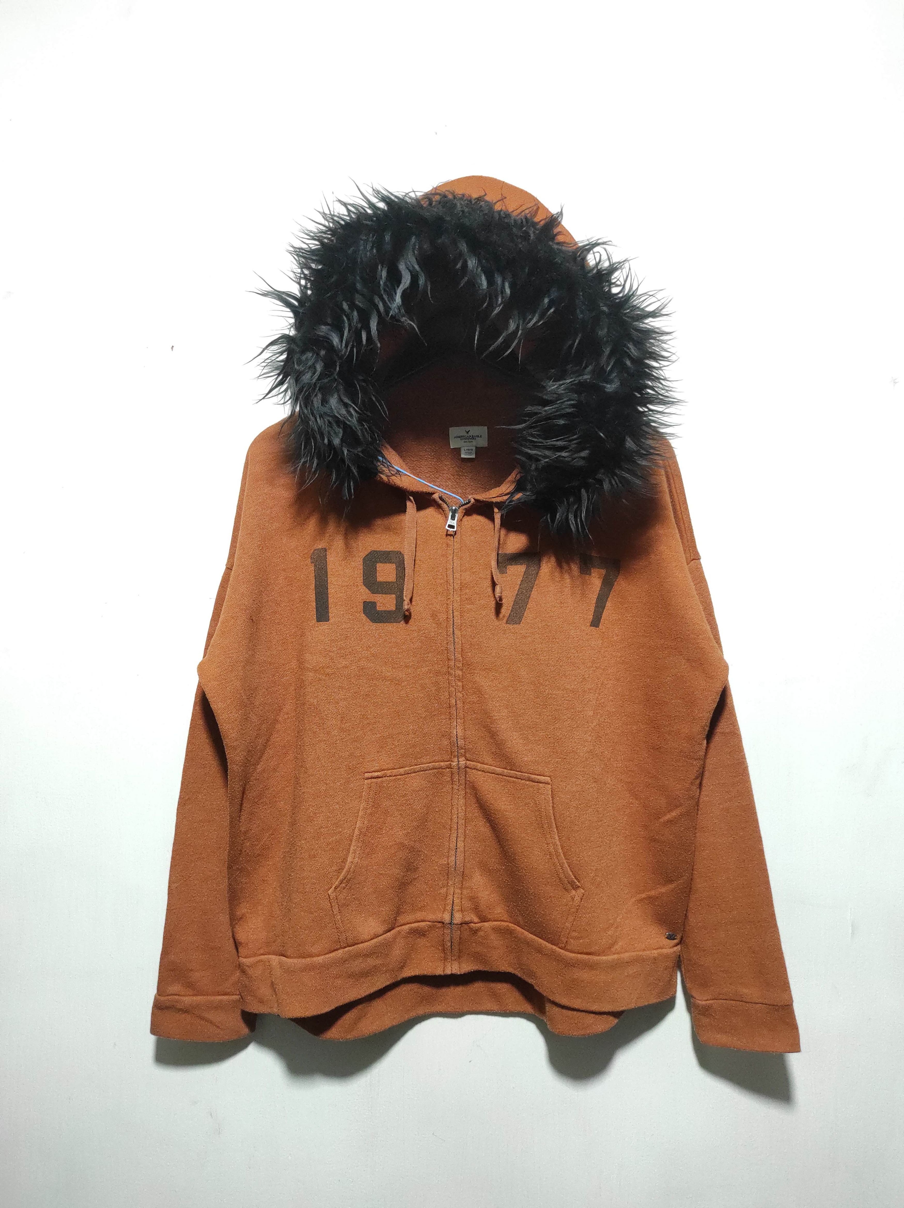 Hysteric Glamour × If Six Was Nine × Le Grande Bleu (L.G.B.) American Eagle Zipper Fur Hoodie LGB style Size US L / EU 52-54 / 3 - 3 Thumbnail